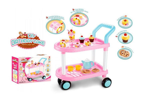 Dětský košík s těstovinami, zmrzlinou a doplňky (43 kusů)
