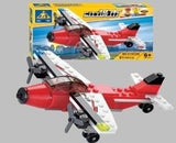 Hračky pro výrobu letadel nebo člunů (81 kusů)