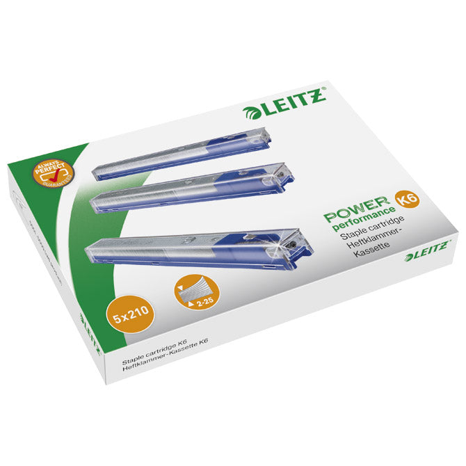Sponke strojne v kaseti k12 od 56-80 listov pk5 leitz 55940000 rdeče