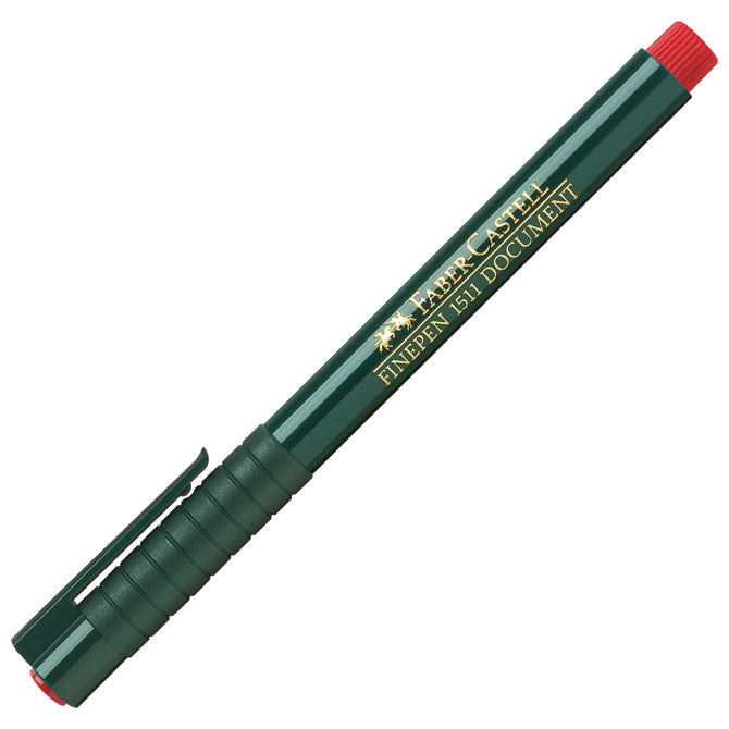 Flomaster finepen 0,4mm faber castell 1511 crveni