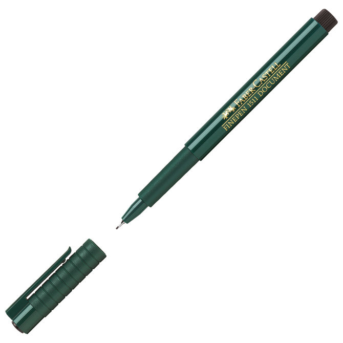 Flomaster finepen 0,4mm faber castell 1511 črn