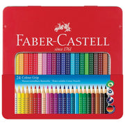 BOJE DRVENE  24BOJE METALNA KUTIJA GRIP 2001 FABER-CASTELL 112423