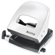 Luknjač 2 luknji do 30 listov wow leitz 50082001 kovinski bel blister