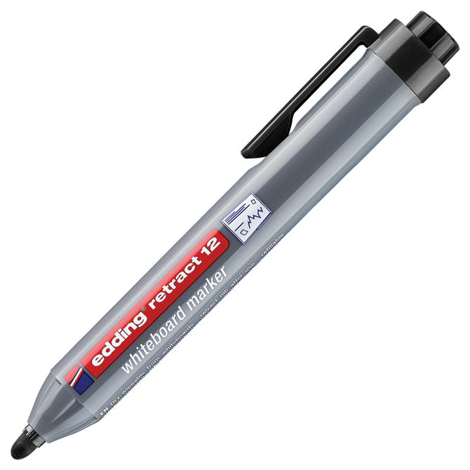 OZNAČEVALNIK ZA BELO TABLO 1,5-3MM EDDING RETRACT 12 ČRN