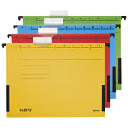 Viseca mapa 33-v s platnom alpha leitz 19860115 rumena