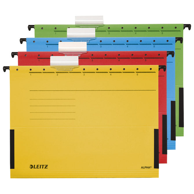 Viseca mapa 33-v s platnom alpha leitz 19860115 rumena