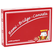 KARTE IGRAĆE REMI-BRIDGE-CANASTA 1/112 GRAFIKA GRAFOPRINT