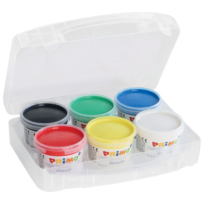 Boja tempera za ruke 100g u čaši 6boja cmp.221td100sp