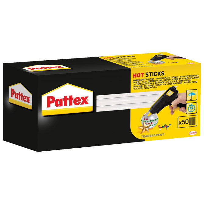 Lepilo patrone fi-11mmx20cm 1kg pk50 za Pattex Henkel 1519052 prozorno
