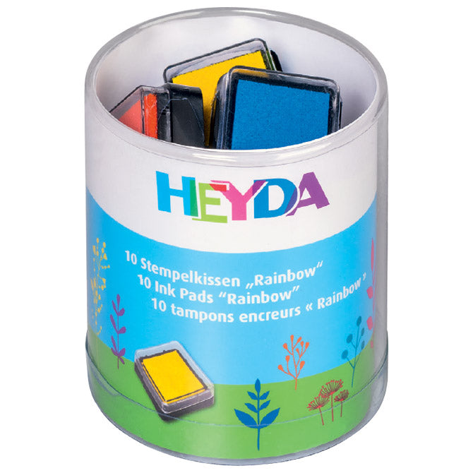Blazinica za žig 10barv rainbow heyda 20-48884 70
