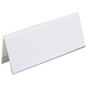 PLOČICA STOLNA ZA NATPIS PVC 12X5CM FORNAX