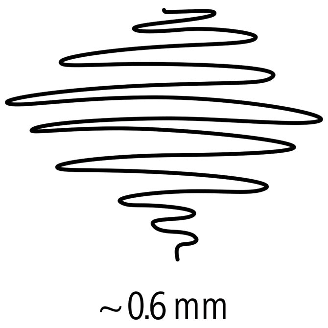 MARKER PERMANENTNI 0,6MM RECIKLIRANI LUMOCOLOR STAEDTLER 318-3 PLAVI