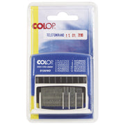 PRINTY-DATUMIRKA H-4MM PLUS 12 FRAZ COLOP S120/WD BLISTER