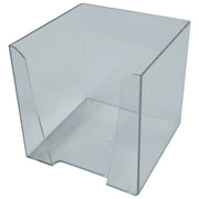 Blok kocka pvc 9,2x9,2x9,5 cm - prazna Fornax prozirna