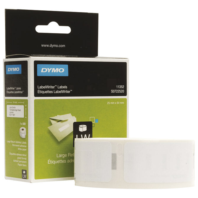ETIKETE U ROLI- 54X 25MM DYMO 11352 BIJELE BLISTER