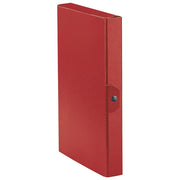 MAPA Z GUMBOM HRBET - 40MM A4 EUROBOX ESSELTE C2416 RDEČA