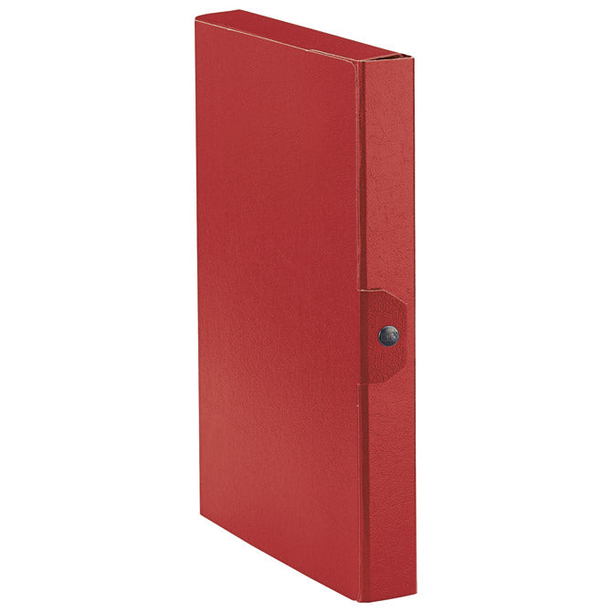 MAPA Z GUMBOM HRBET - 40MM A4 EUROBOX ESSELTE C2416 RDEČA