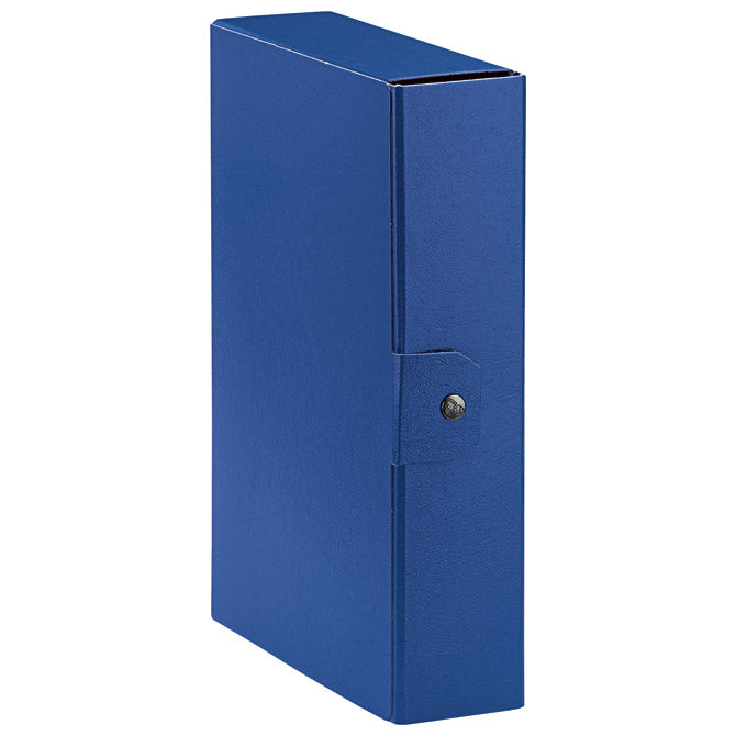 MAPA Z GUMBOM HRBET - 80MM A4 EUROBOX ESSELTE C2805/390328050 MODRA