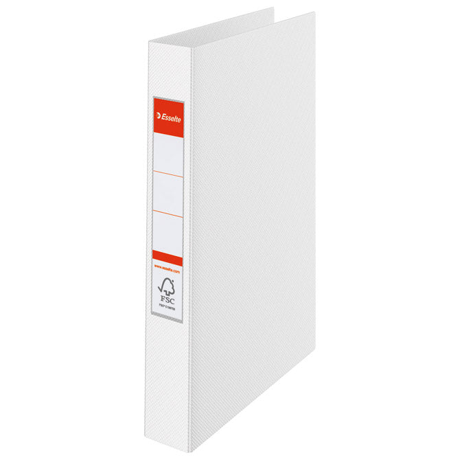 Mapa uložna 2ringa-fi25mm/hrbat-35mm a4 vivida esselte 14449 bijela