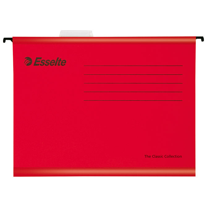 Viseči mapa 39-v a4 plus pk25 classic fc esselte 90336 rdeča