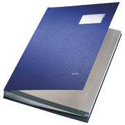 MAPA POTPISNA S PROZOROM LEITZ 57000135 PLAVA