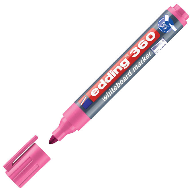 FLOMASTER ZA BELO TABLO 1,5-3MM EDDING 360 ROZA