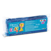 Plastelin 550g  plus  plastični nožić connect plavi