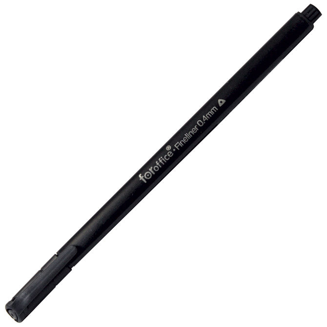 Flomaster fineliner 0,4mm foroffice crni
