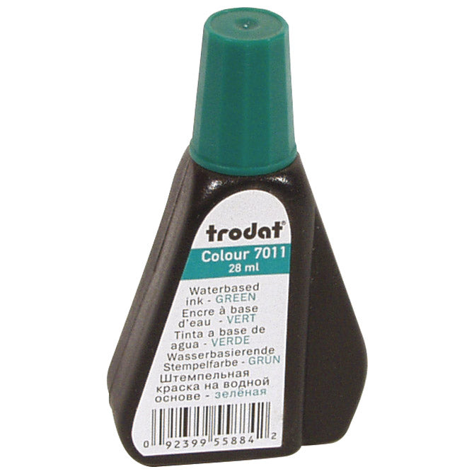 Barva za žig 28ml trodat 7011 zelena