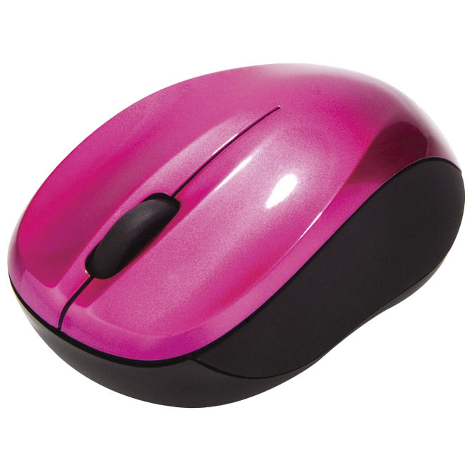 MIŠ USB 3 GUMBI OPTIČNI BREZŽIČNI VERBATIM 49043 ROZA BLISTER