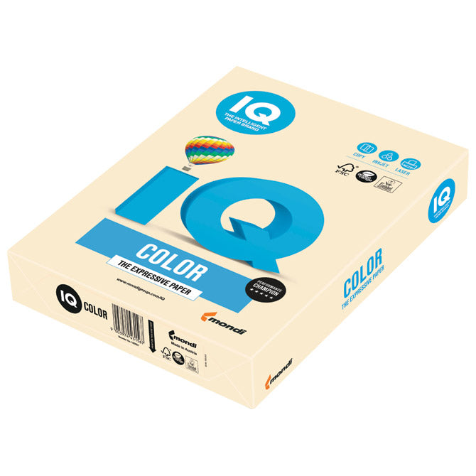 PAPIR ILK IQ PASTEL A4  80G PK500 MONDI CR20 KREM