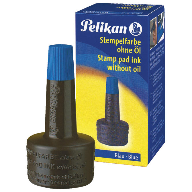 BARVA ZA ŽIG 28ML PELIKAN 351213 MODRA