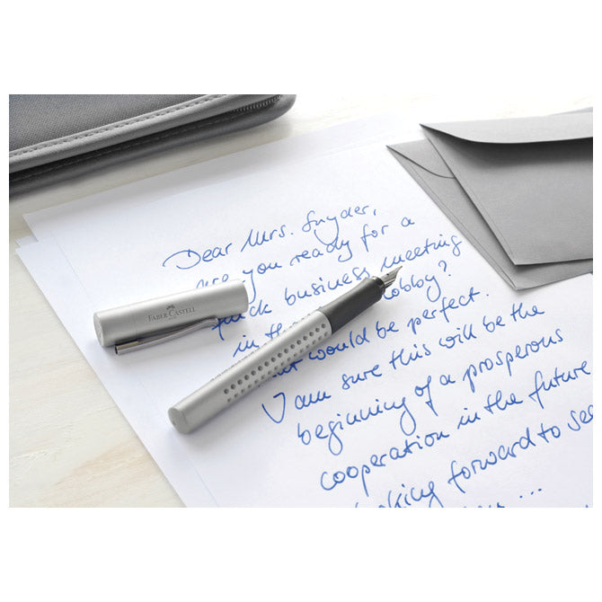 NALIVPERO GRIP 2011 (M) CLASSIC FABER CASTELL 140900 SREBRNO