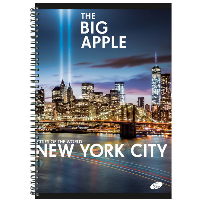 BLOK KOLEGIJ A4 CRTE  70L CITIES OF THE WORLD ELISA