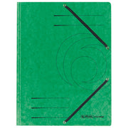 FOLDER Z ZAVEZANO KARTON A4 HERLITZ 10843894 ZELEN