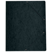 FASCIKL KLAPA S GUMICOM KARTON A4 HERLITZ 11199544 CRNI