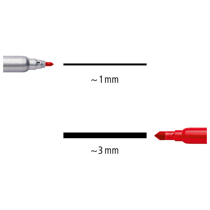 ŠOLSKI FLOMASTER 12 BARV DVOJNE NORIS STAEDTLER 320 NWP12