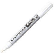 Marker permanentni 2mm okrogla konica super color pilot sc-w-m beli