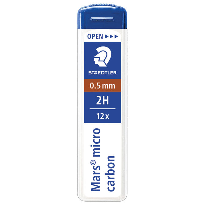 MINE 0,5MM 2H 1TUBA MARS MICRO CARBON STAEDTLER 250 05-2H