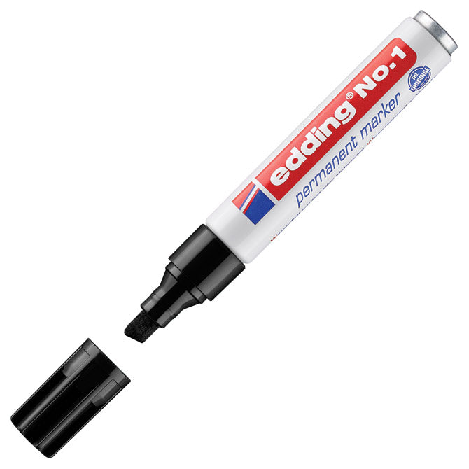 Marker permanentni 1-5mm klinasti vrh edding no.1 crni