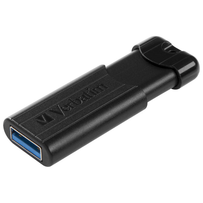 MEMORIJA USB 16GB 3.0 PINSTRIPE VERBATIM 49316 CRNA BLISTER