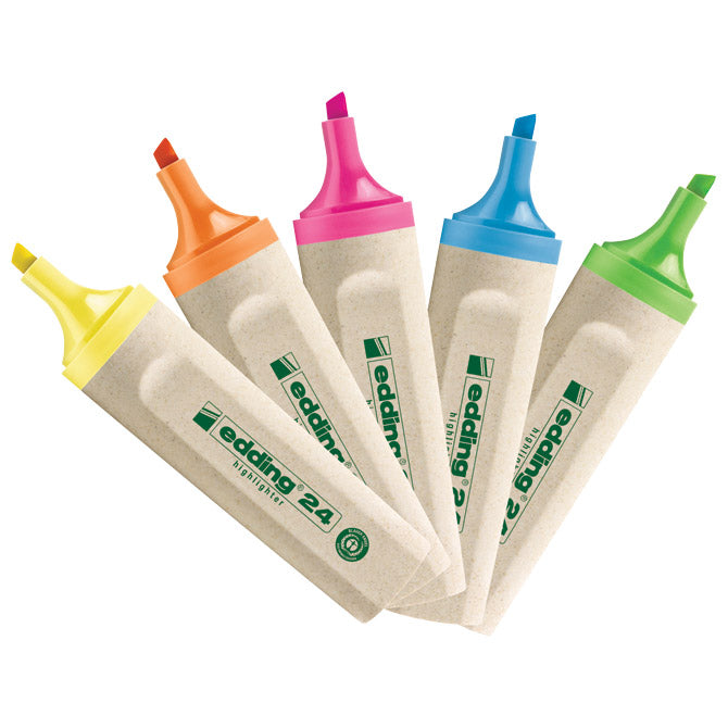 Označevalec 2-5mm ecoline edding 24 4barve blister
