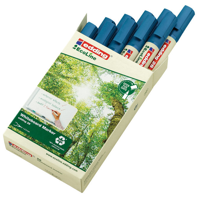 MARKER ZA BIJELU PLOČU 1,5-3MM ECOLINE EDDING 28 PLAVI