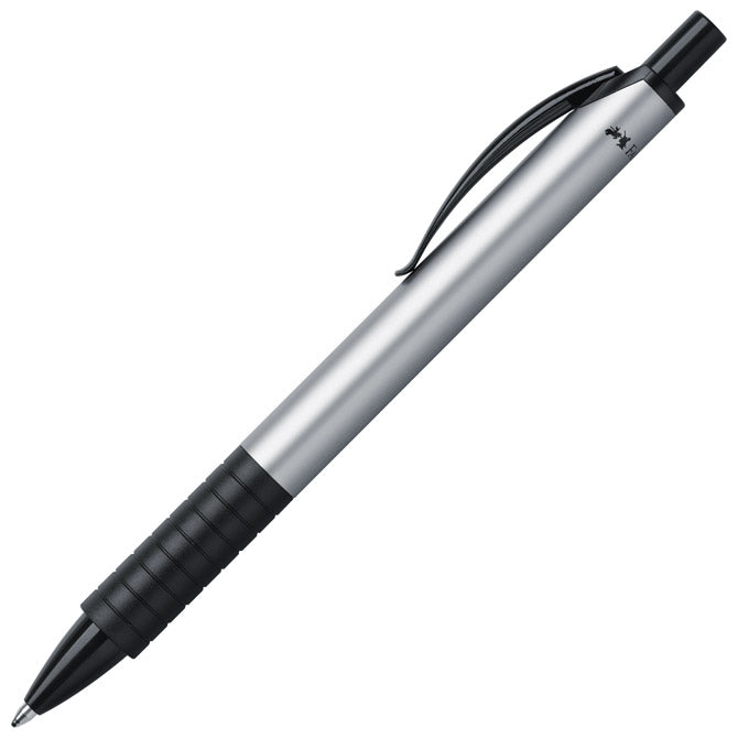 Kemični svinčnik basic metal faber castell 143411 mat srebrna