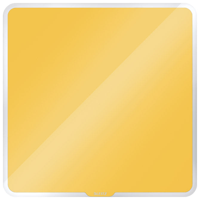 PLOČA MAGNETNA  45X45CM STAKLENA COSY LEITZ 70440019 ŽUTA