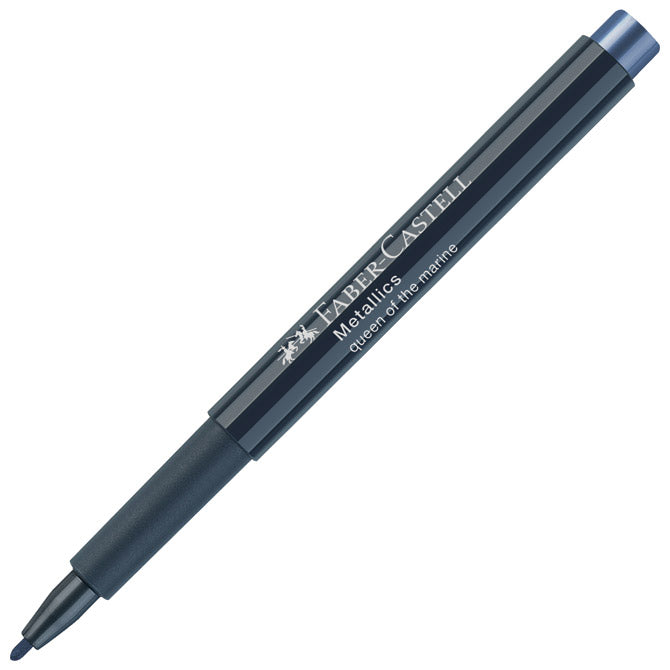 MARKER PERMANENTNI 1-2MM METALLIC FABER CASTELL 160753 METALIK TAMNO PLAVI