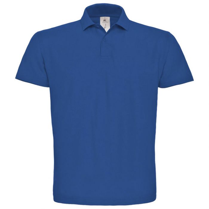 MAJICA KRATKI RUKAVI POLO B&C ID.001 180G ATOL PLAVA M * DO ISTEKA ZALIHA