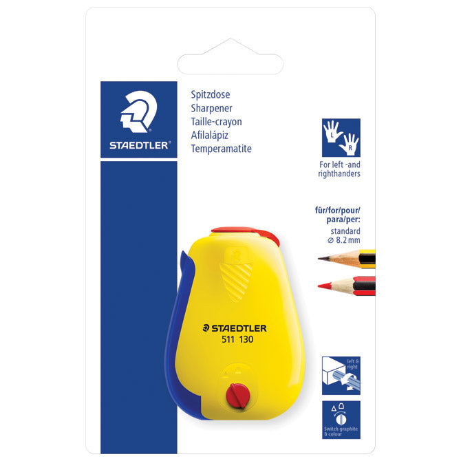 KOVINSKI ŠILČEK S PVC ŠKATLO STAEDTLER 511 130 BK SORTIRANO BLISTER