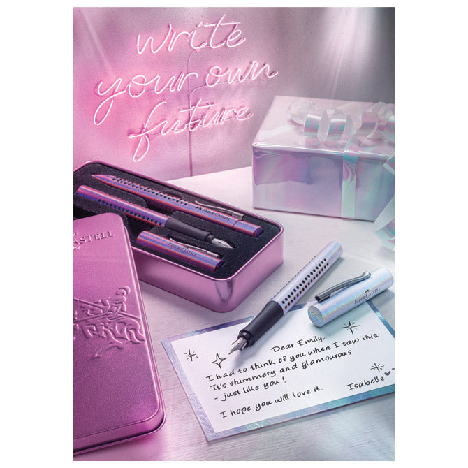 NALIVPERO GRIP 2011 (F) GLAM FABER CASTELL 140845 BISERNO BIJELA