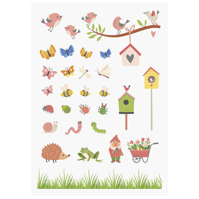 NALJEPNICE UKRASNE ZA STAKLO A4 GARDEN PK3 HEYDA 20-35844 51 BLISTER